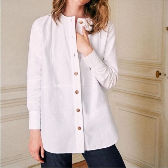 Sezane Ines Tunic Shirt - Picture 1 of 4